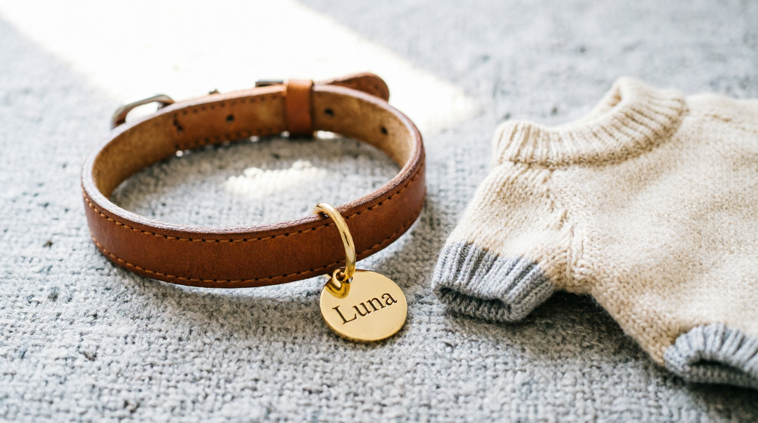 Custom Pet Jewelry & Apparel